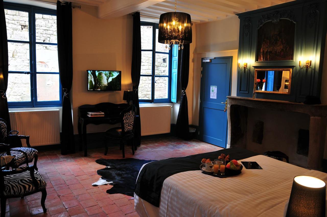 Les Glycines Vezelay Hotel Exterior foto