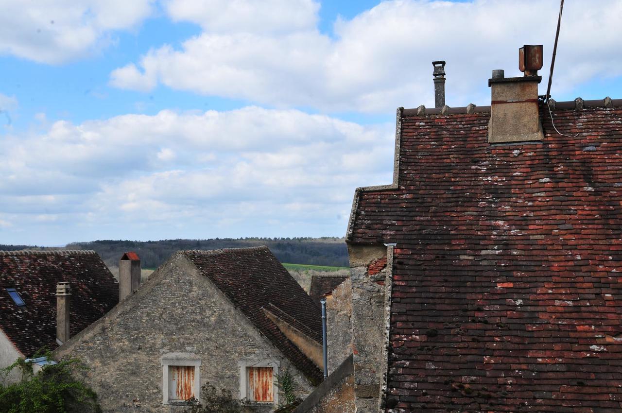 Les Glycines Vezelay Hotel Exterior foto