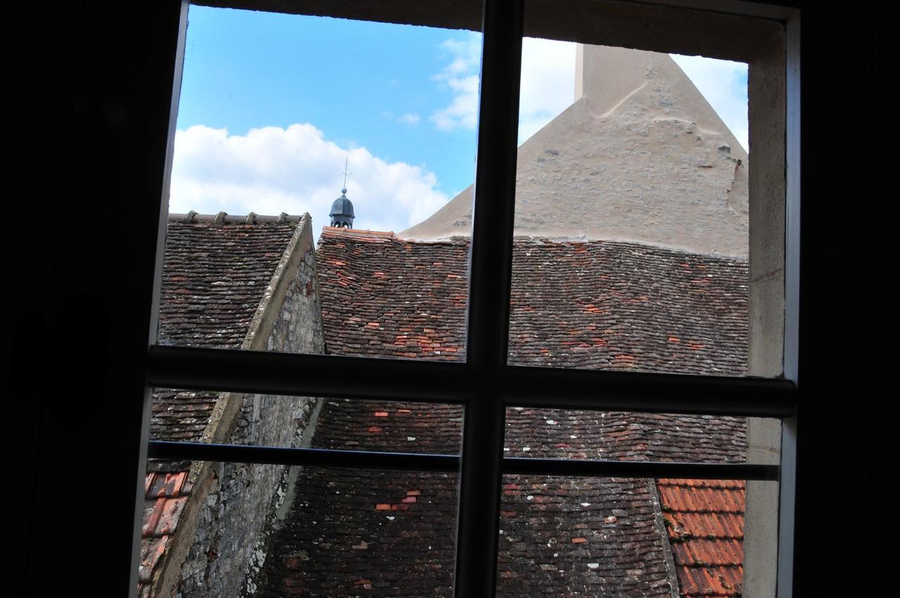 Les Glycines Vezelay Hotel Exterior foto